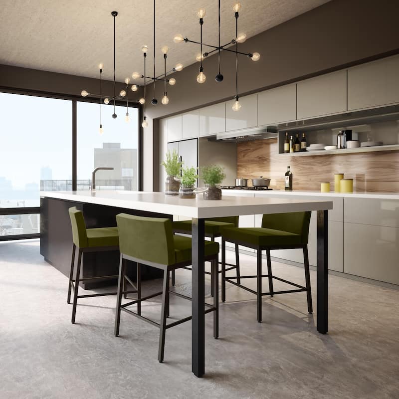 Amisco Fairfield Plus Counter and Bar Stool