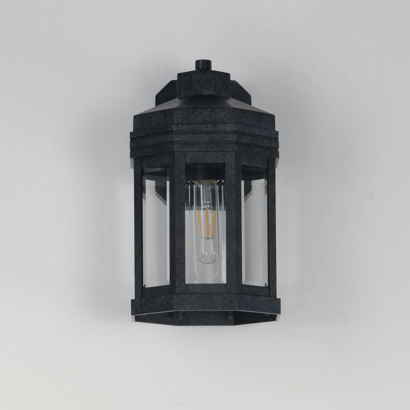 Maxim 30221CL Wright 13" Tall 1 Light Outdoor Wall Sconce
