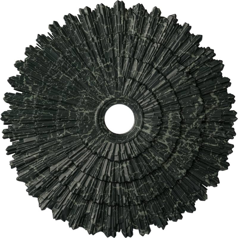 24 3/4"OD x 3 1/4"ID x 1 7/8"P Eryn Ceiling Medallion