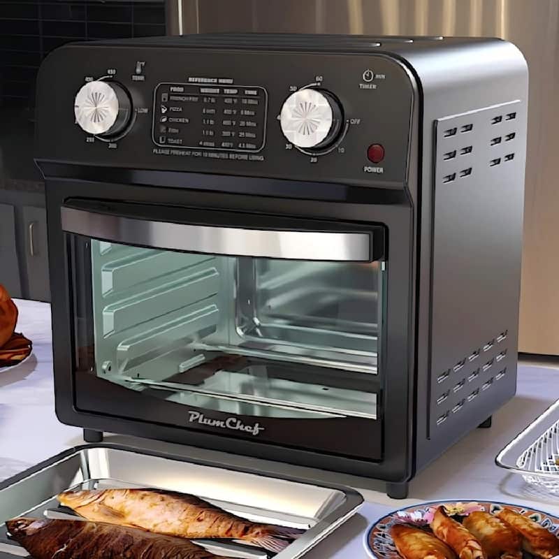 12.5 Quart 7-in-1 Convection Toaster Oven, 1500W, 5 Pre-set Menus