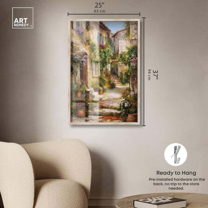 Mediterranean Charm II Shadowbox by Art Remedy