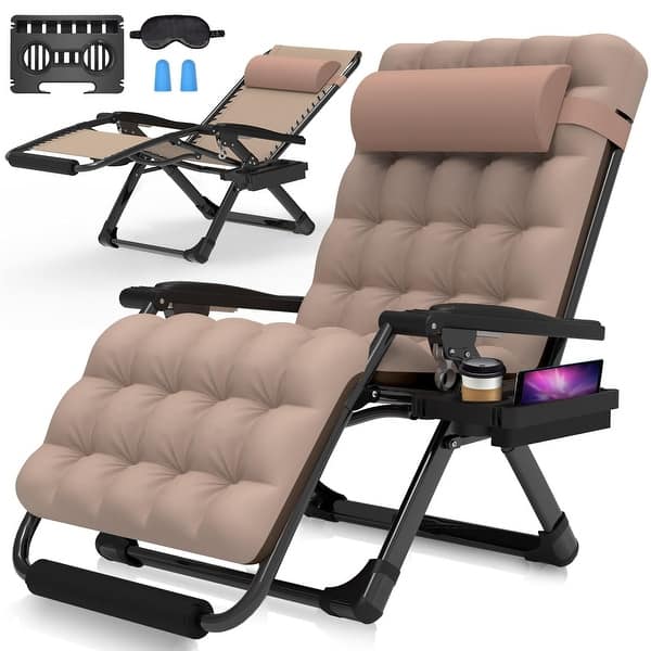Modern Indoor Outdoor Red Xl Folding Lounge Chair
