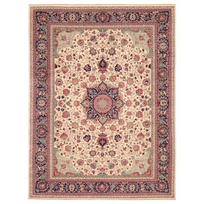 ECARPETGALLERY Hand-knotted Pako Persian 18 Of 20 Cream Wool Rug - 9'1 x 11'11