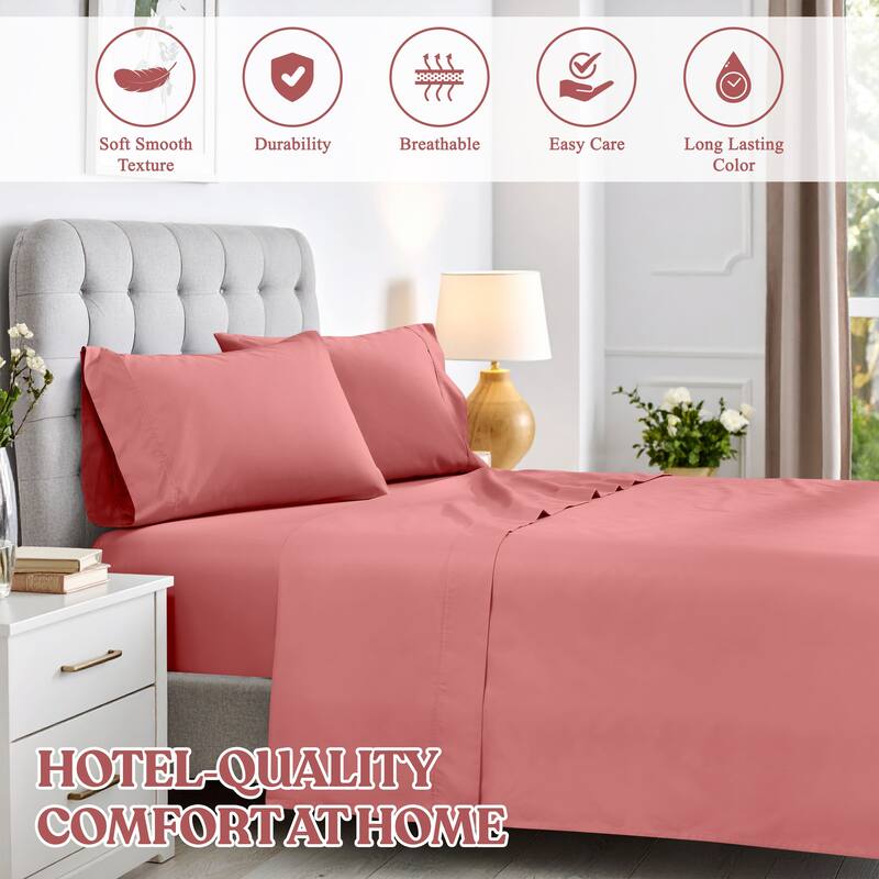 Superior 600 Thread Count Cotton Blend Sheet Set