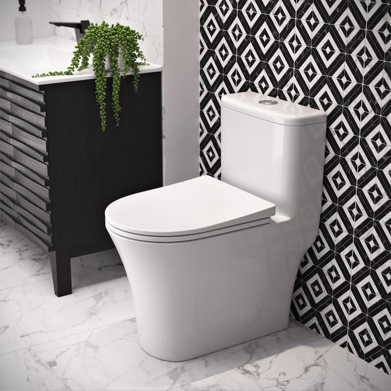 Swiss Madison SM-1T300 Cascade 1.6 GPF Dual Flush One Piece Round