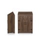 preview thumbnail 20 of 19, DH BASIC Jody Farmhouse Adjustable 4-Shelf Double-Door Shoe Cabinet with Lift-top Storage by Denhour