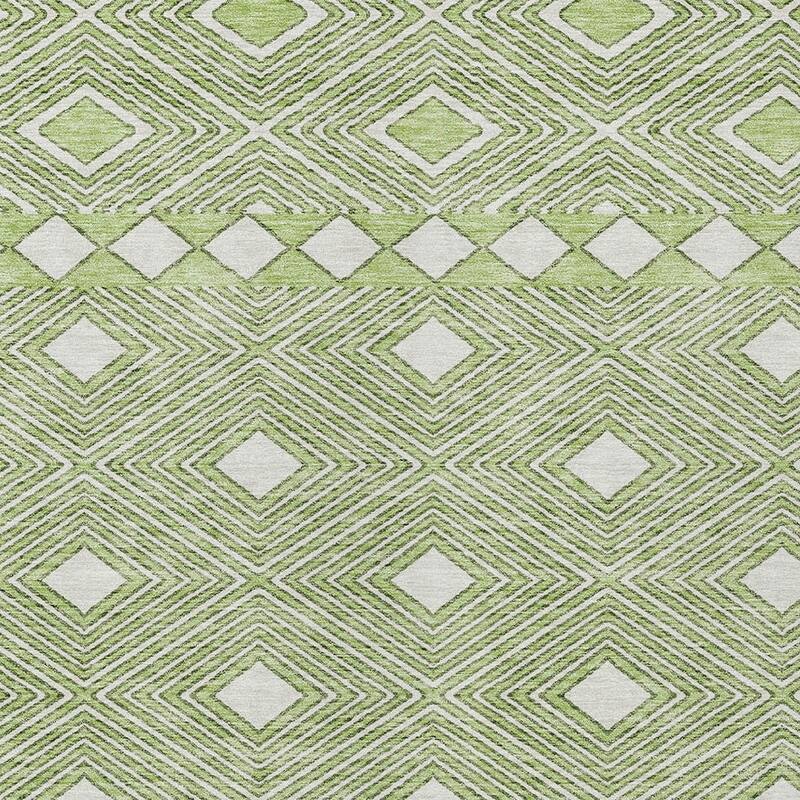 HomeRoots Geometric Transitional Rectangle Outdoor Rug