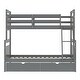 preview thumbnail 7 of 10, Twin Over Full Bunk Bed with Ladder & Storage Drawers