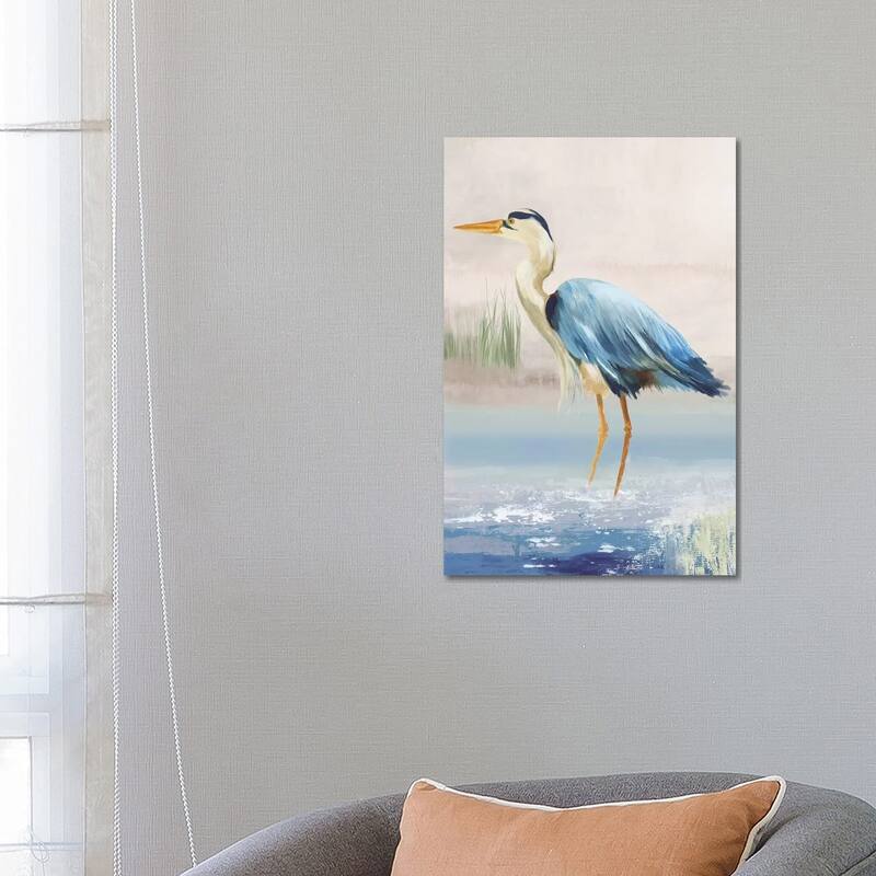 iCanvas "Heron On The Beach II" by Aimee Wilson Canvas Print - 26x18x1.5