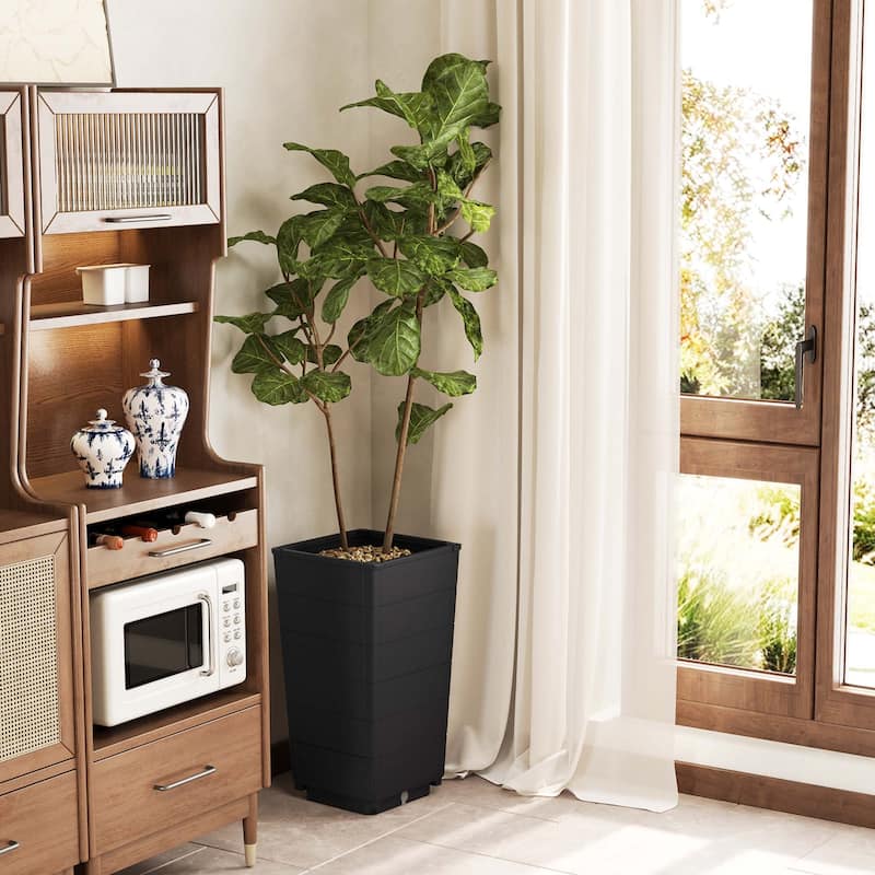 Costway 23" Tall Planter Set of 2 for Indoor/ Outdoor Use Large - See Details