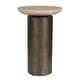 preview thumbnail 4 of 4, Uttermost Oslo Brass Outdoor Accent Table