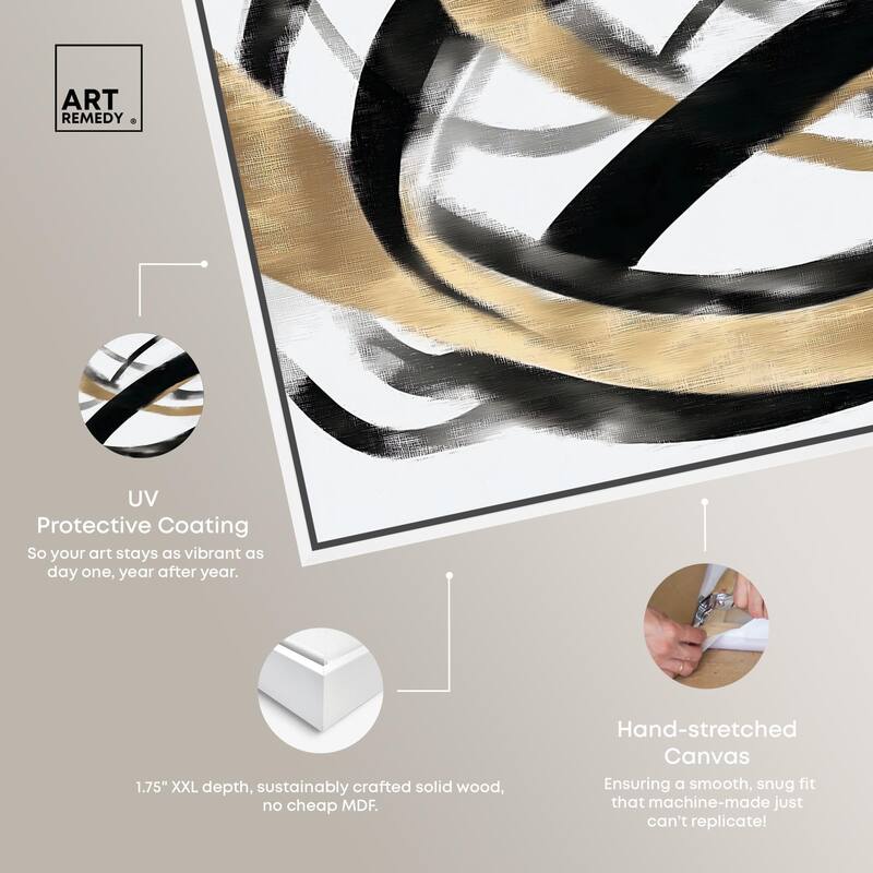 Loops of Luxury I Canvas by Art Remedy