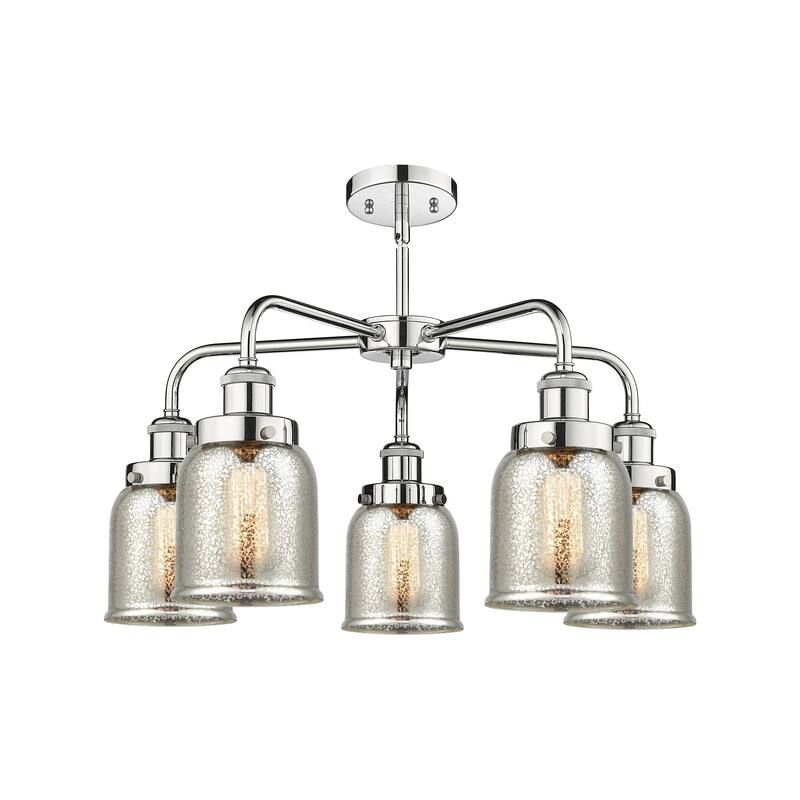 Innovations Lighting Bell - 5 Light 23" Stem Hung Chandelier
