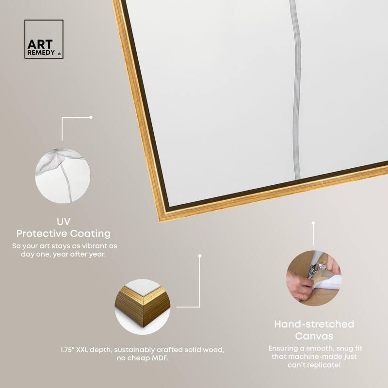 Fragile Beauty II Canvas by Art Remedy