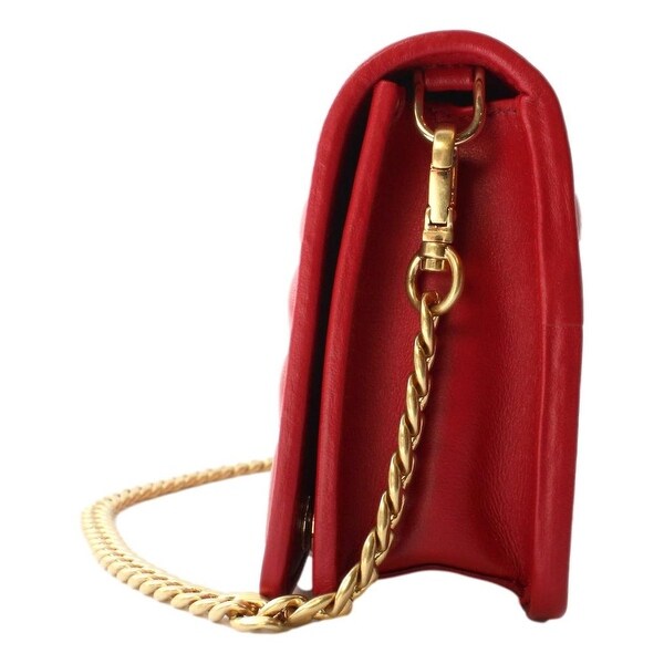 prada gold crossbody