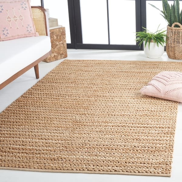 SAFAVIEH Handmade Natural Fiber Sharaf Farmhouse Jute Rug On Sale