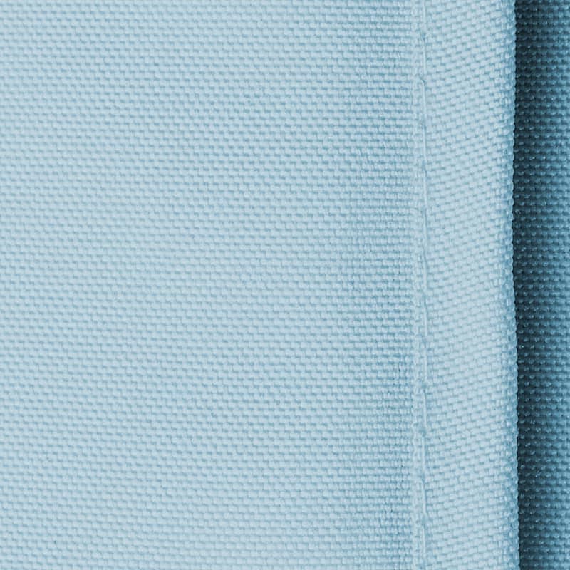 70in Square Polyester Tablecloth Baby Blue