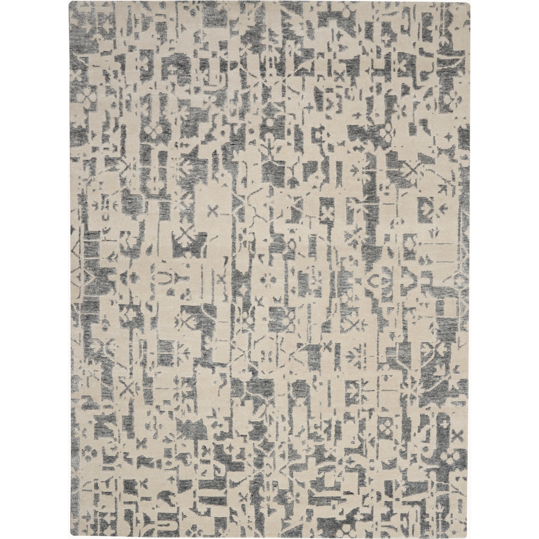 Nourison Silk Shadows Tribal Area Rug