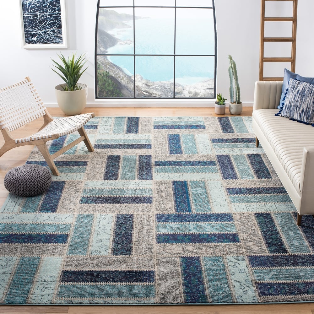 SAFAVIEH Monaco Richarde Boho Geometric Rug