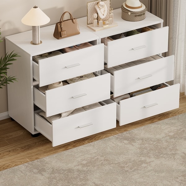 closet dresser drawers BOLUO White Fabric 3 Drawer for Closet Organizers and Storage Bedroom Dorm Modern : Home & Kitchen each capable of swallowing bulky sweaters How to Organize Dresser Drawers