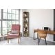 preview thumbnail 91 of 104, Q-Max 5-tier Wood Display Corner Bookcase