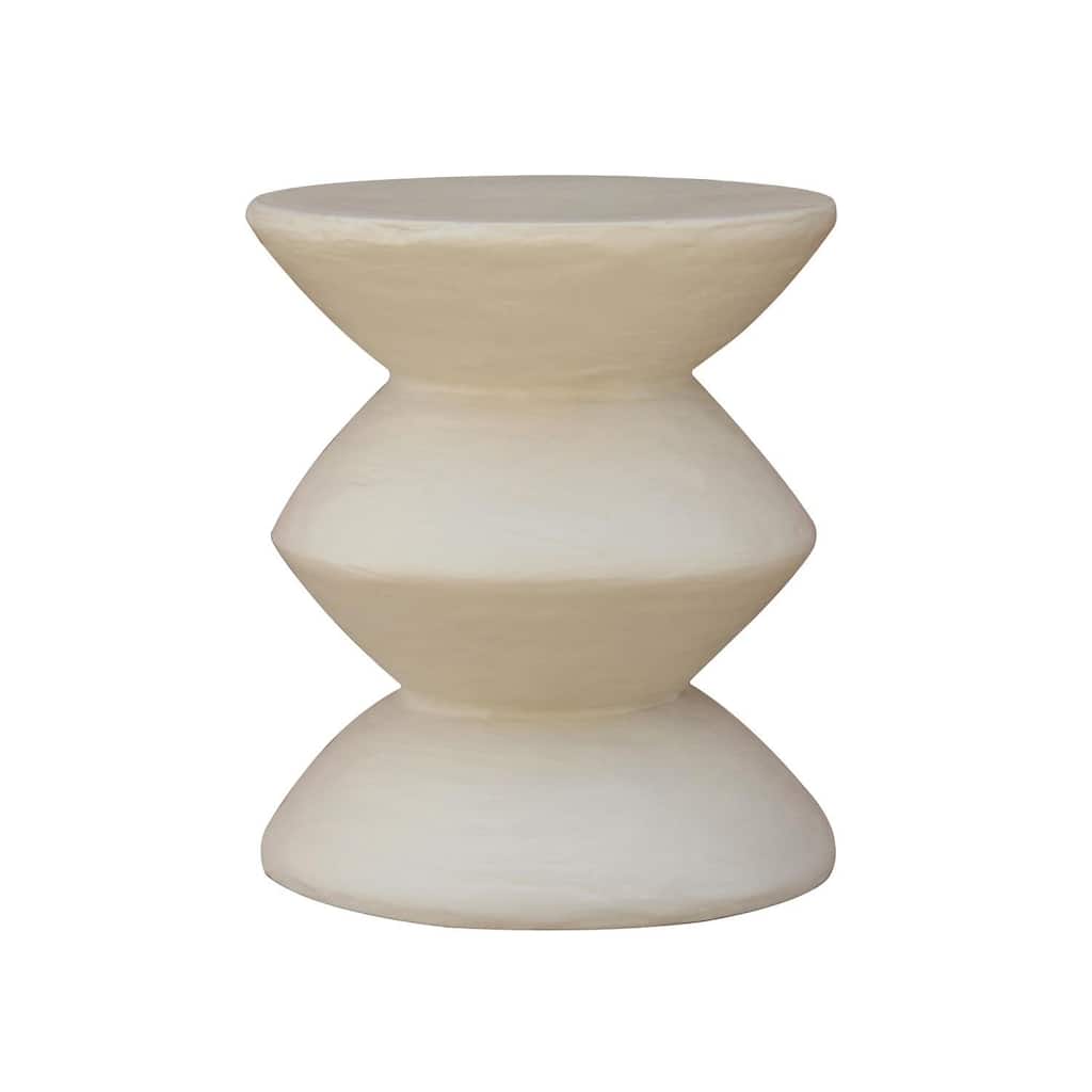 Round Stool 16.15"Dia -ST - White