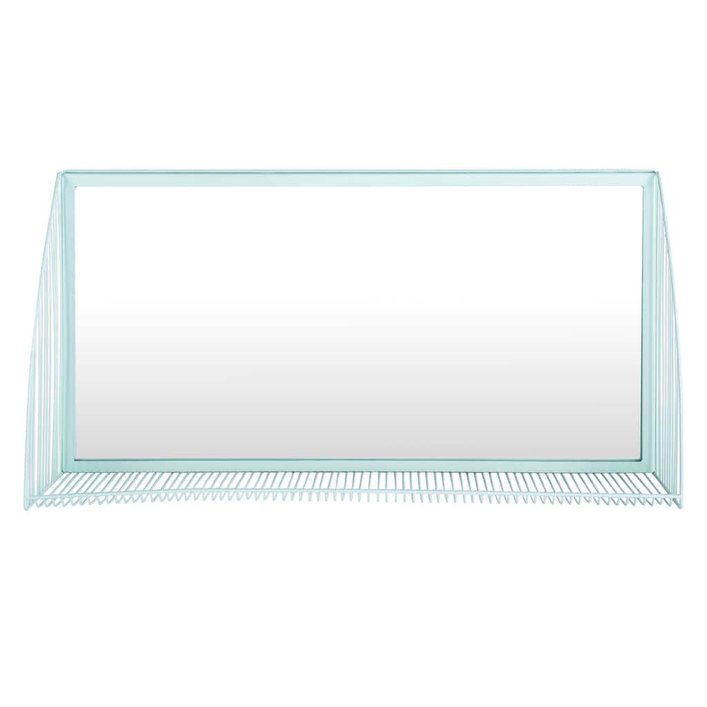SAFAVIEH Eryn 36-inch Grey Horizontal Rectangular Standing Mirror - 36" W x 7" L x 18" H - 36Wx7Dx18H