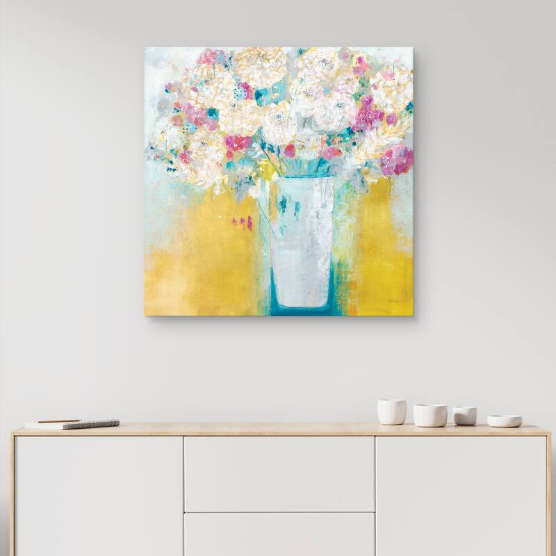 Morning Flowers by Jill Martin Canvas Art Print