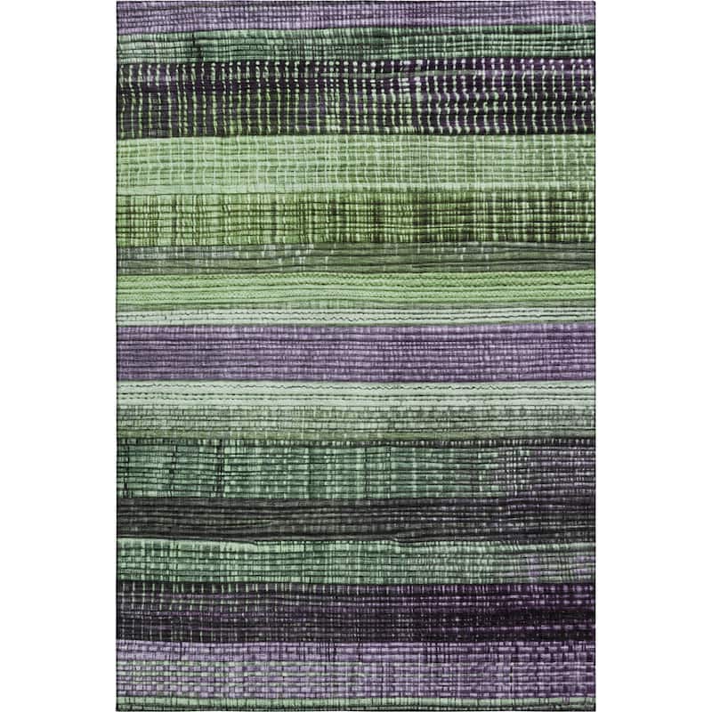 Premium Washable Super Soft Ombre Stripe Mayfield Rug