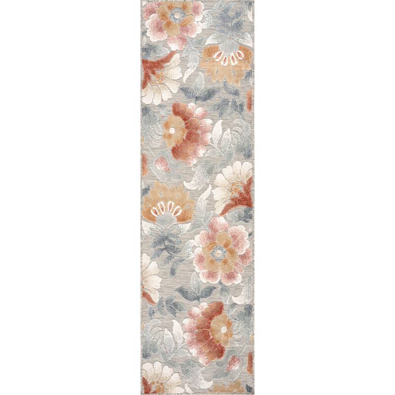 Tropicana Tropical Floral Indoor/Outdoor Area Rug