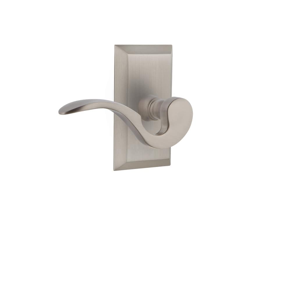 Nostalgic Warehouse Manor Passage Door Lever Set with Studio Rose for