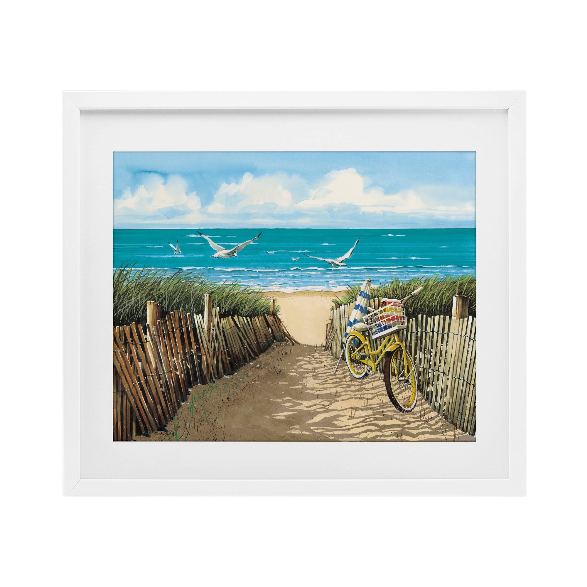 Stupell Vast Autumn Landscape Framed Giclee Art Design By Creative Studio