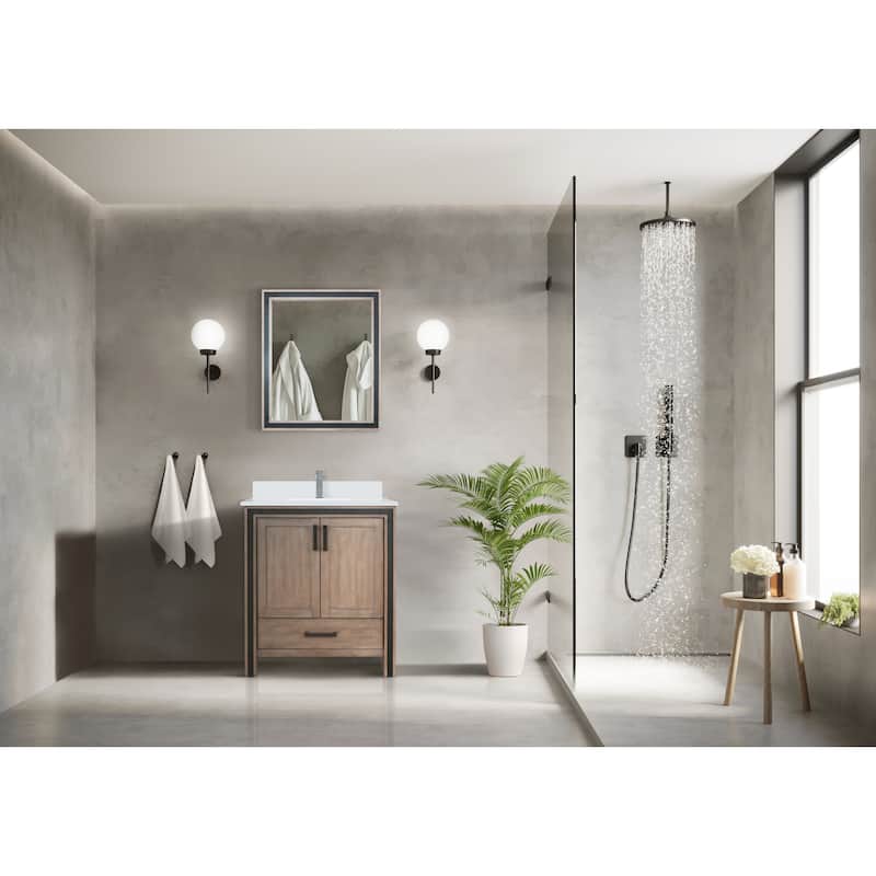 Ziva Bath Vanity No Top and Mirror