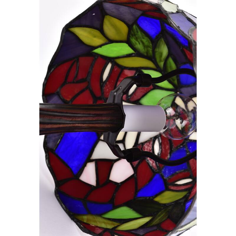 Tiffany-style Floral Table Lamp