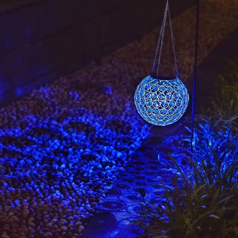 Solar Lantern Hanging Outdoor Christmas Decorative