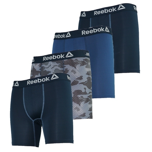 4 pack of reebok men's performance shorts