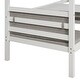 preview thumbnail 11 of 18, White Twin Solid Wood Loft Bed with Desk, Drawers, Guardrails, and Cushions