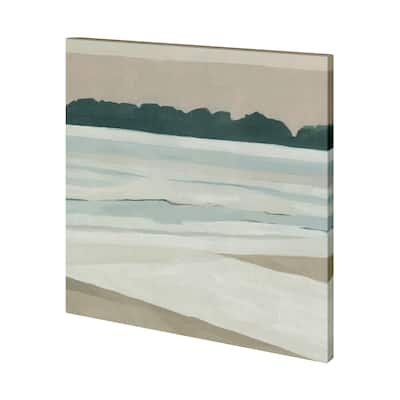 Coastal Lines IV (30 x 30) Canvas Art Print