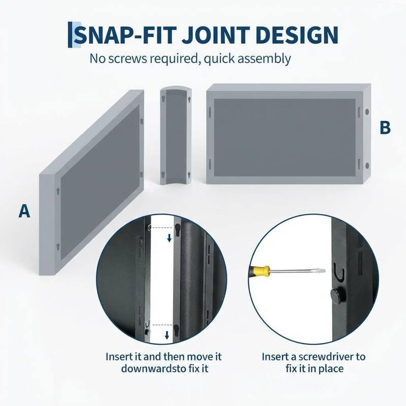 Square Metal Planter Box, Open Base Design