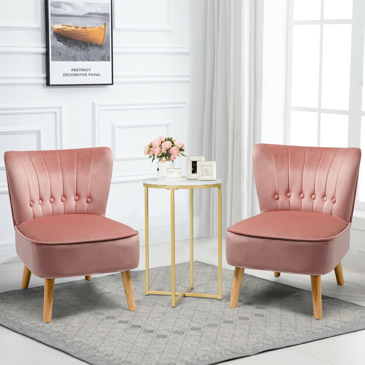 Homebase pink 2025 chair