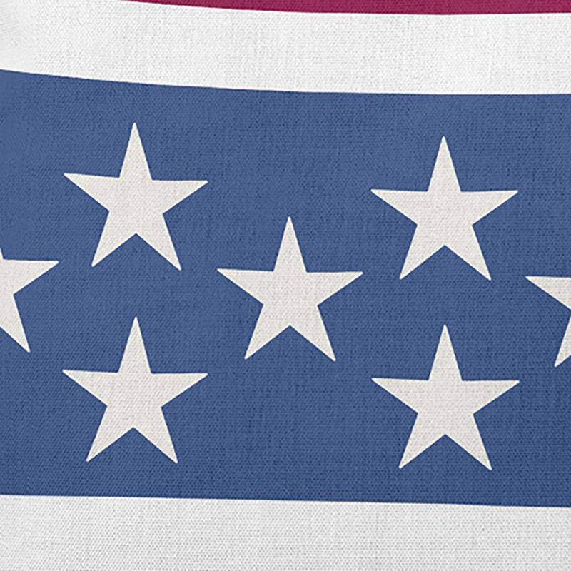 July 4th Stars and Bars Decorative Throw Pillow