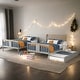 preview thumbnail 1 of 35, Full over Full Bunk Bed with Twin Size Trundle and Ladder