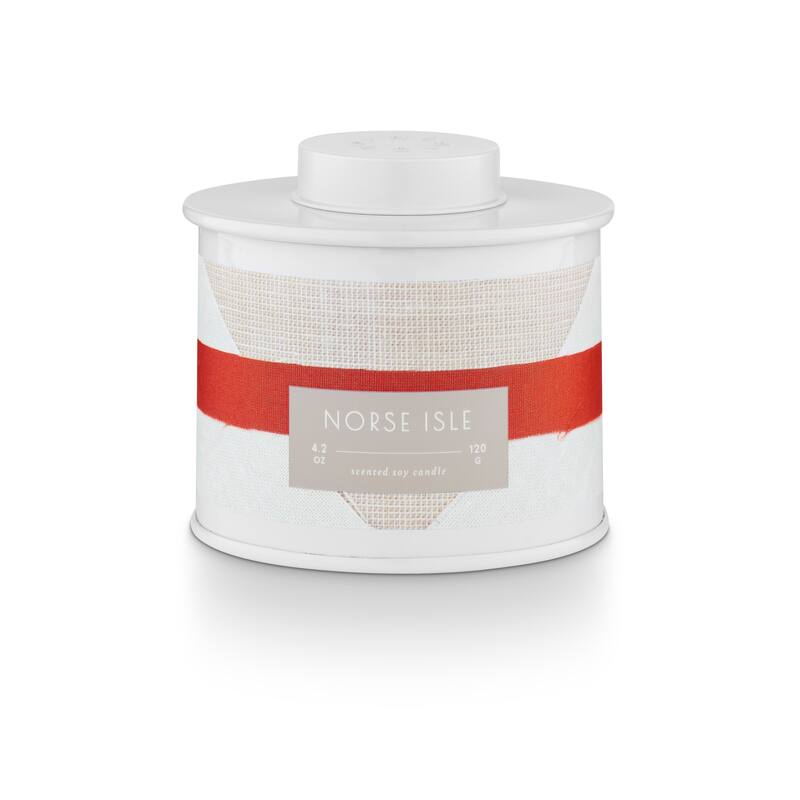 ILLUME Fjord & Form Norse Isle Candle - Marine Tin