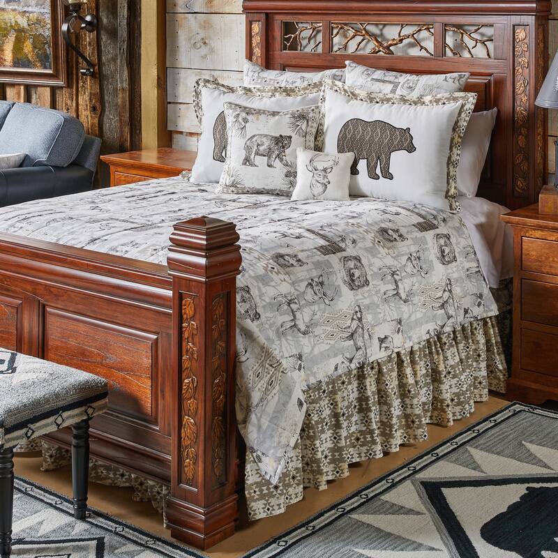 Park Designs Wild And Beautiful Queen Bedskirt