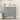 36 Inch Freestanding Bathroom Vanity Set in Grey with Drawers and Ceramic Sink