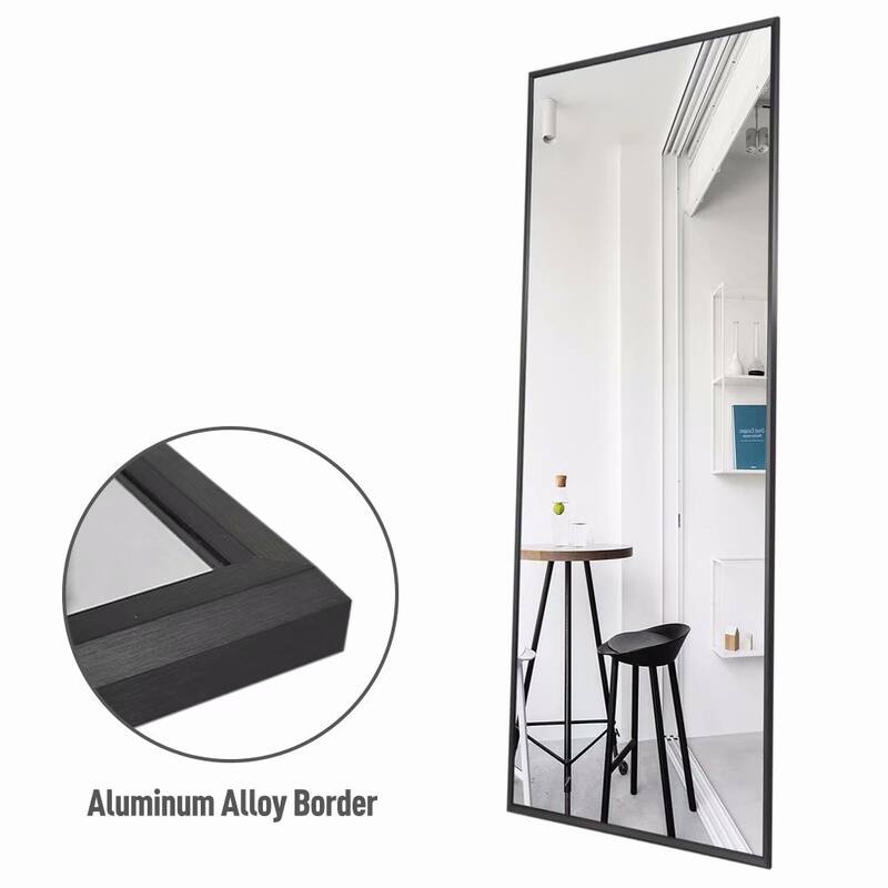 Carson Carrington Salmijarvi Wide Frame Full Length Floor Mirror