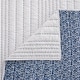 preview thumbnail 6 of 6, HiEnd Accents Staccato Indigo Reversible Quilt Set, 3PC