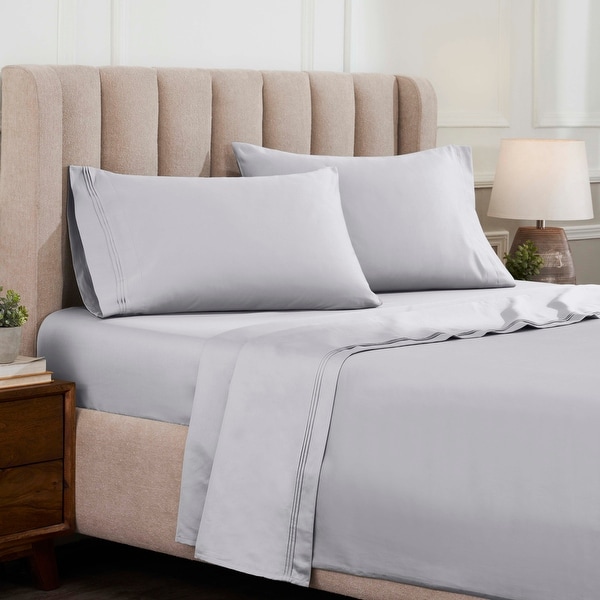 Superior Egyptian Cotton 1500 Thread Count Eco Friendly Solid Sheet Set