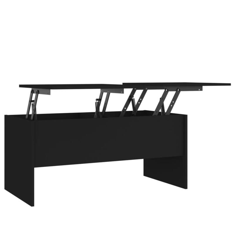 vidaXL Coffee Table Lift Top End Table Accent Side Sofa Table Engineered Wood - 40.2" x 19.9" x 18.3"