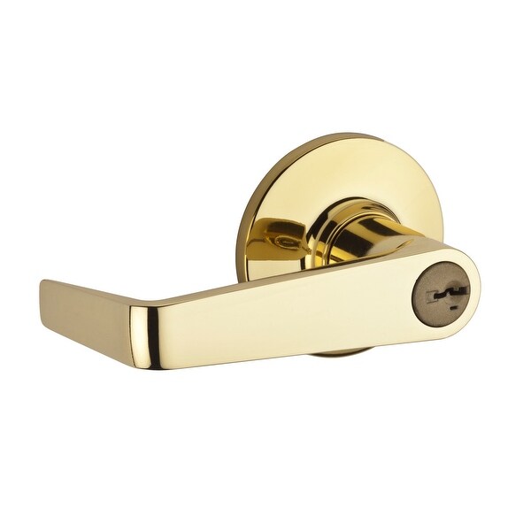 Kwikset 438CNLSMT Carson Grade 3 Keyed Entry Door Lever Set with SmartKey